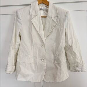 Alice + Olivia white Blazer Women’s small